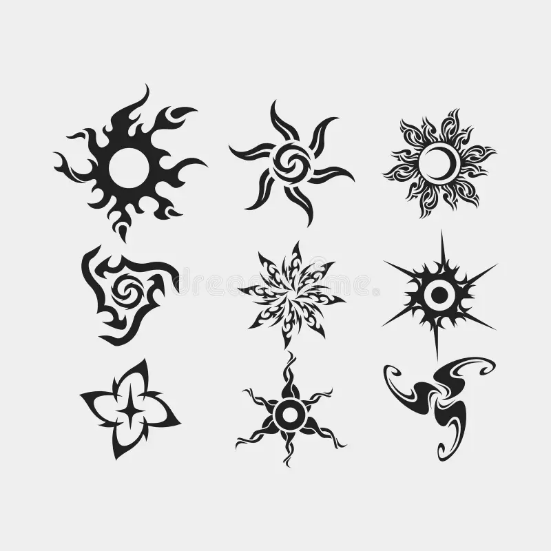 Sun wrist tattoos Photo.