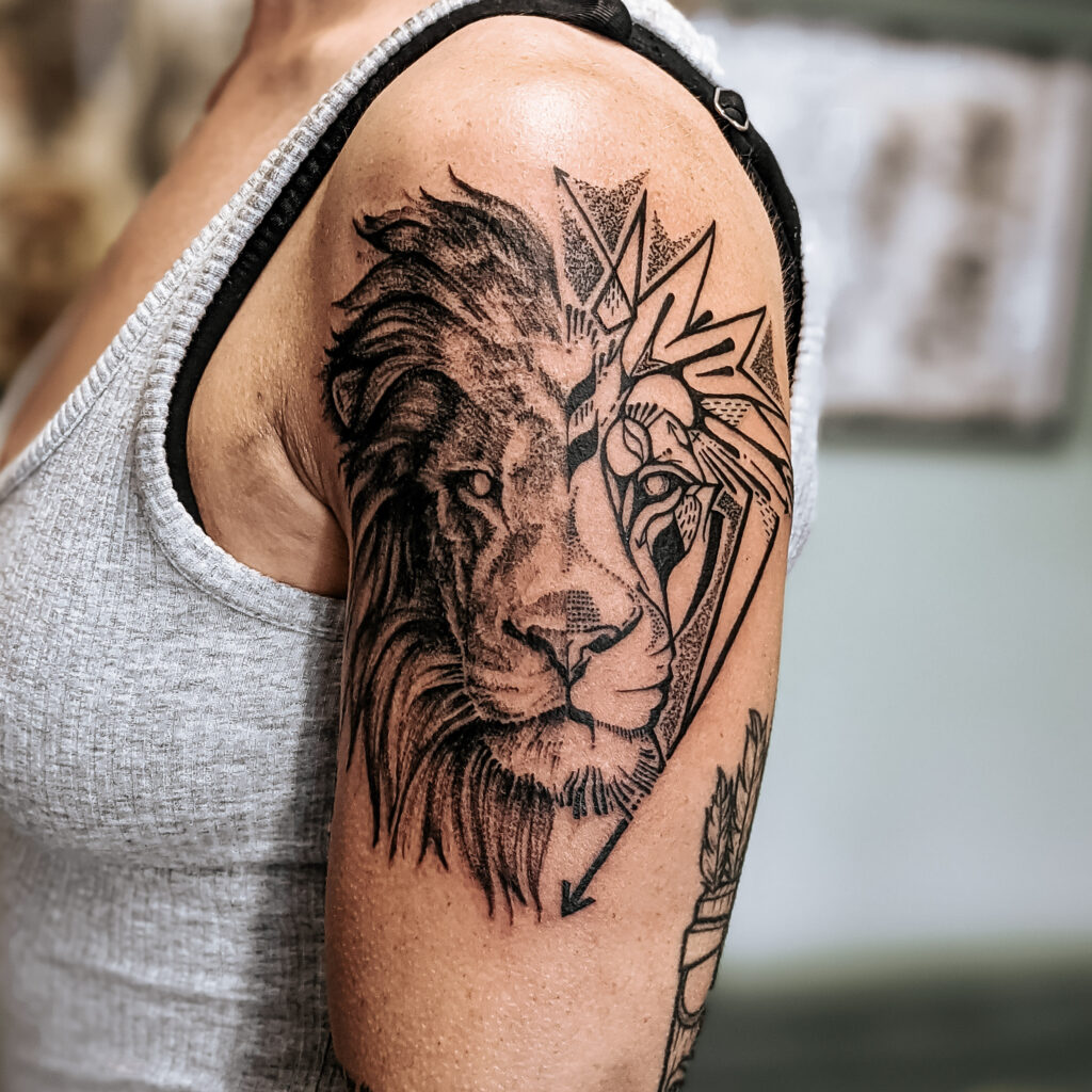 Lions Tattoo Ideas photo.