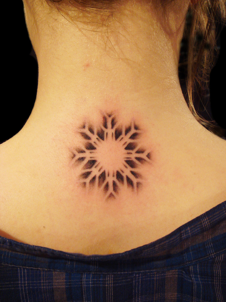 Snowflakes Tattoos Ideas photo.